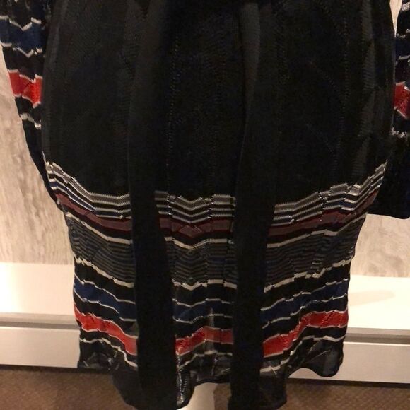 Laundry Knit Long-sleeve Tie Dress - Picture 2 of 8